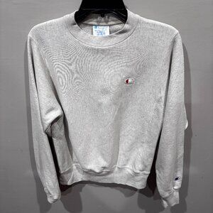 Champion Reverse Weave Crew Neck Sweatshirt SZ: XS/ Light Grey
